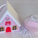 NEW! PINK HOLIDAY BATH BOMB