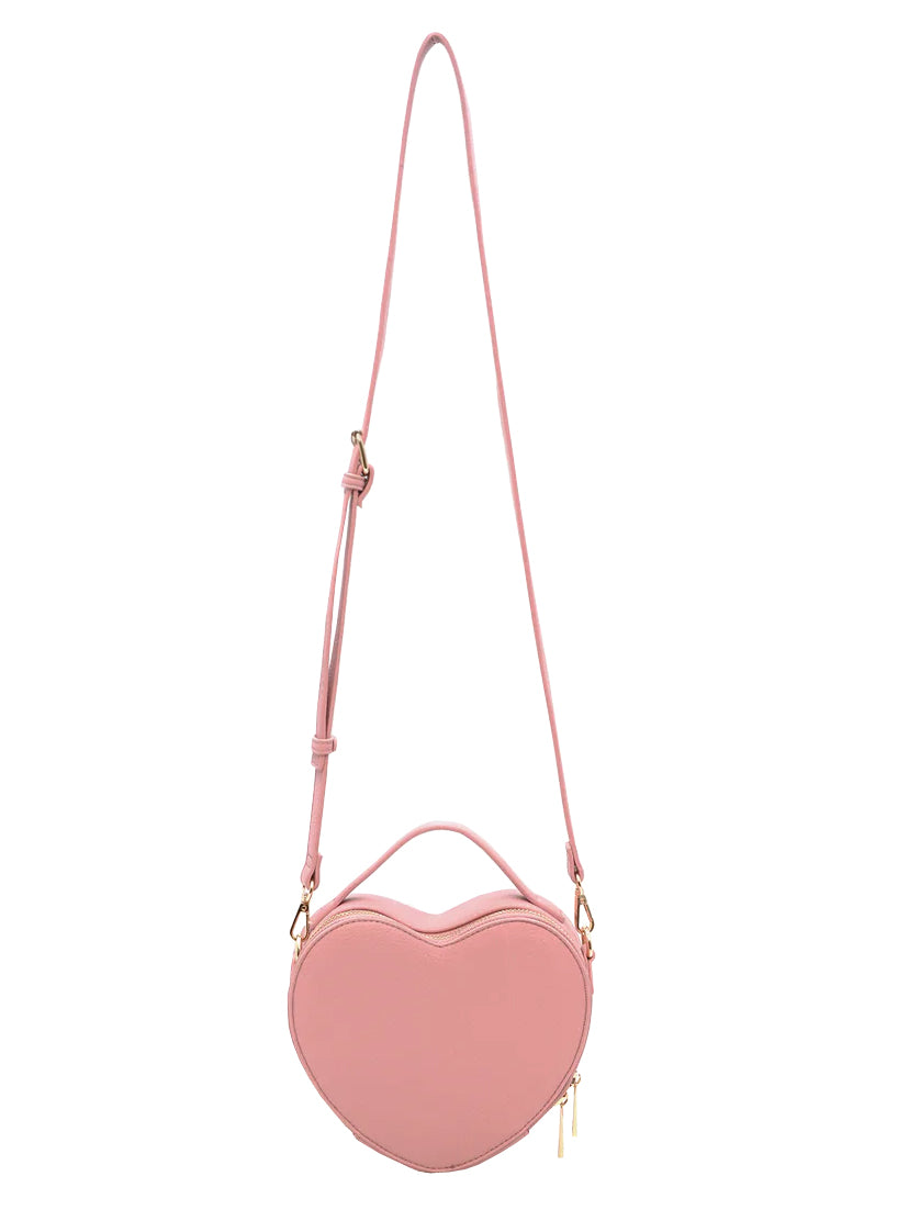  Hengpai Gold Heart Glitter Pink Stripe Cosmetic Bag